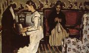 Paul Cezanne Young Girl at the Piano oil painting reproduction